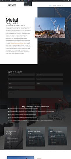 metaldesignbuild.com-home-page